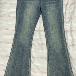 Classic Blue Flared Women's Jeans